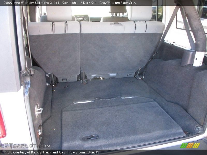 Stone White / Dark Slate Gray/Medium Slate Gray 2009 Jeep Wrangler Unlimited X 4x4