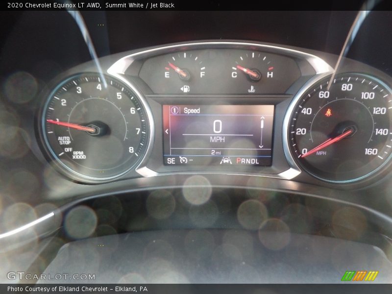 Summit White / Jet Black 2020 Chevrolet Equinox LT AWD