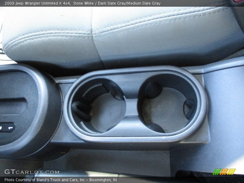 Stone White / Dark Slate Gray/Medium Slate Gray 2009 Jeep Wrangler Unlimited X 4x4