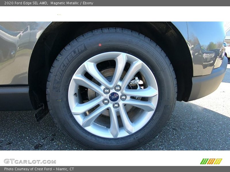Magnetic Metallic / Ebony 2020 Ford Edge SEL AWD