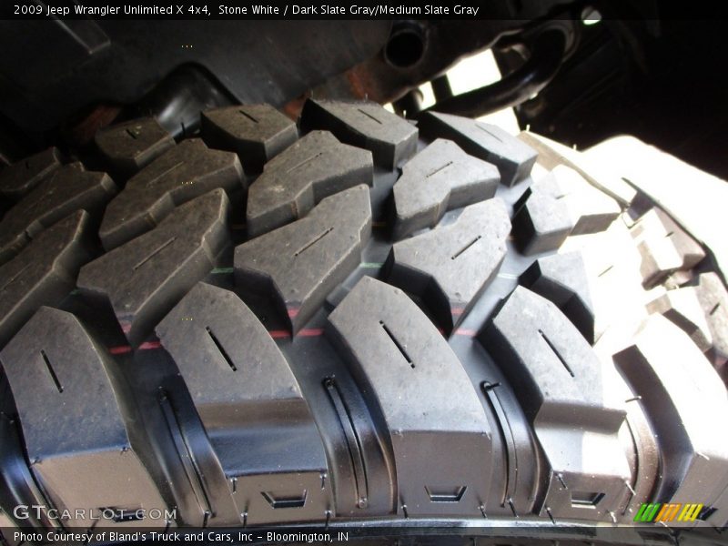 Stone White / Dark Slate Gray/Medium Slate Gray 2009 Jeep Wrangler Unlimited X 4x4