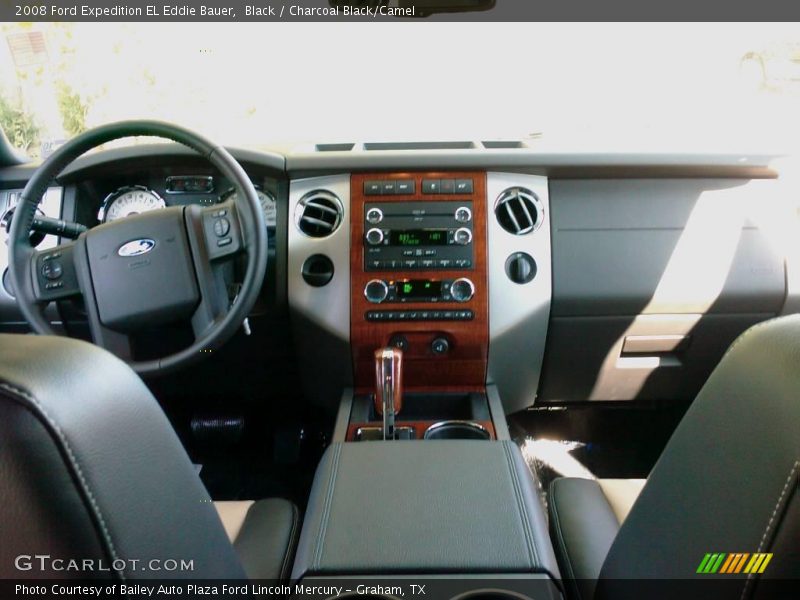 Black / Charcoal Black/Camel 2008 Ford Expedition EL Eddie Bauer