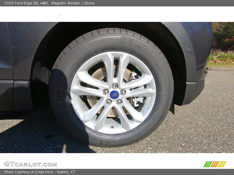 Magnetic Metallic / Ebony 2020 Ford Edge SEL AWD