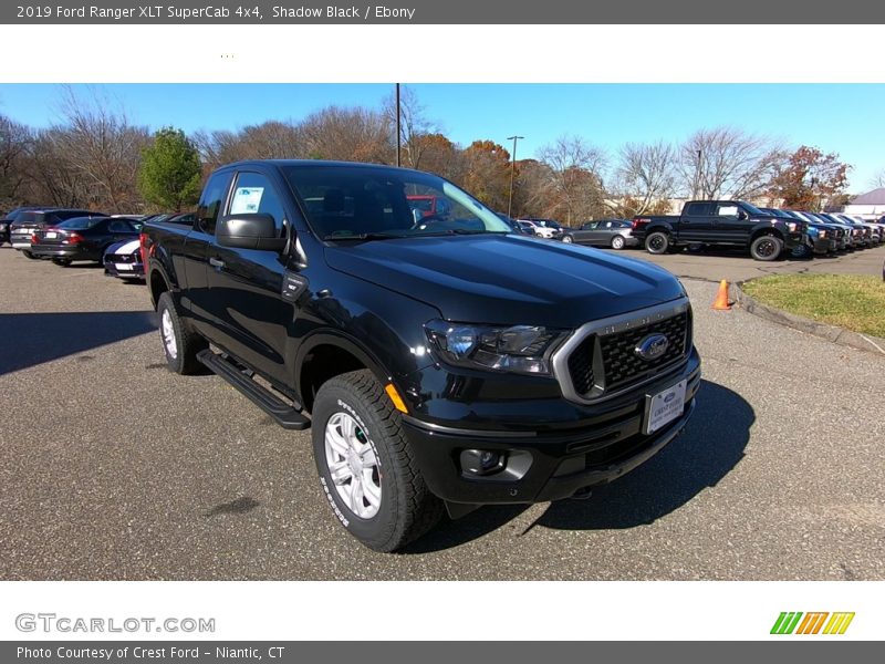 Shadow Black / Ebony 2019 Ford Ranger XLT SuperCab 4x4