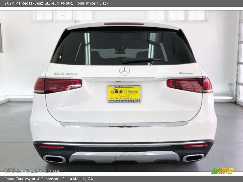 Polar White / Black 2020 Mercedes-Benz GLS 450 4Matic