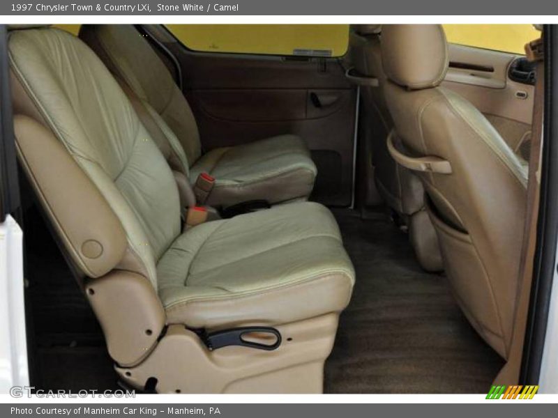 Stone White / Camel 1997 Chrysler Town & Country LXi