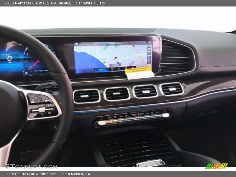 Polar White / Black 2020 Mercedes-Benz GLS 450 4Matic