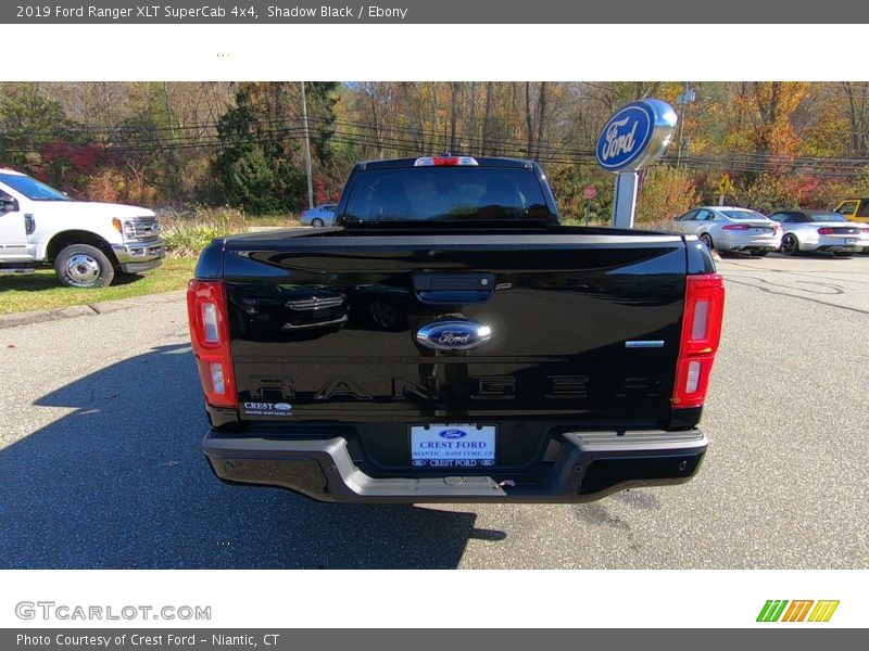 Shadow Black / Ebony 2019 Ford Ranger XLT SuperCab 4x4