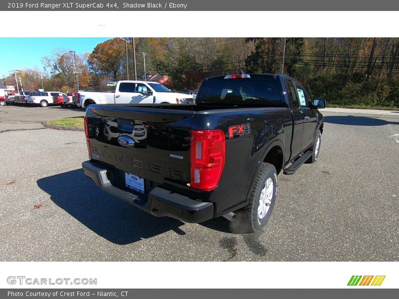Shadow Black / Ebony 2019 Ford Ranger XLT SuperCab 4x4
