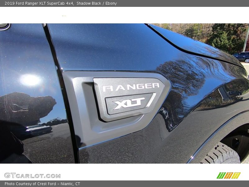 Shadow Black / Ebony 2019 Ford Ranger XLT SuperCab 4x4