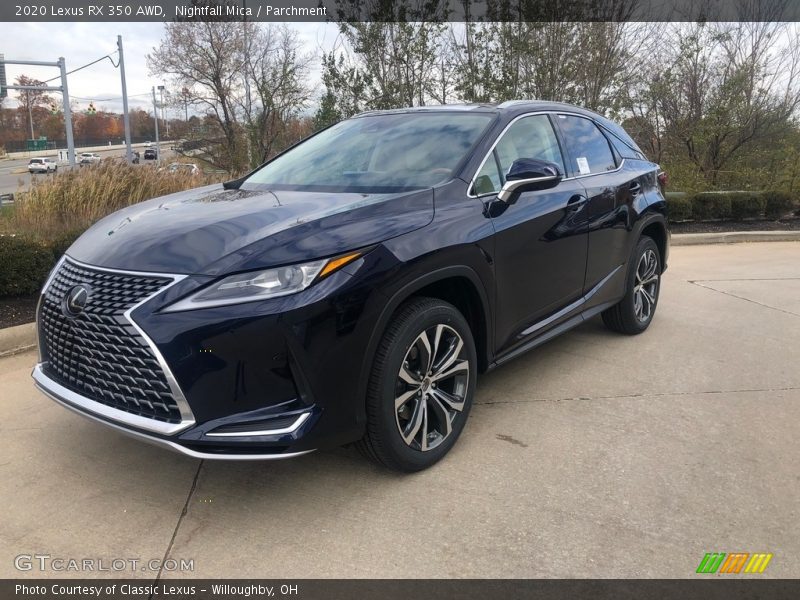 Nightfall Mica / Parchment 2020 Lexus RX 350 AWD