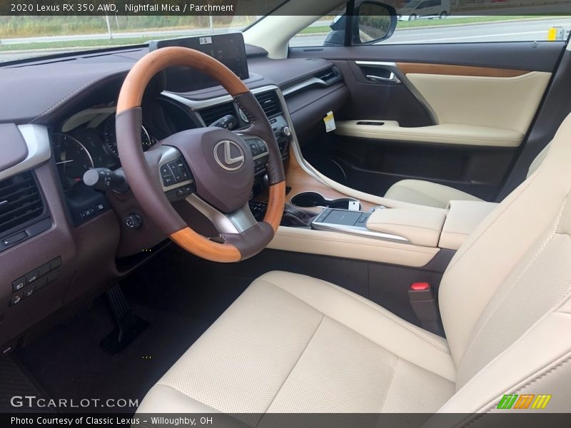 Nightfall Mica / Parchment 2020 Lexus RX 350 AWD