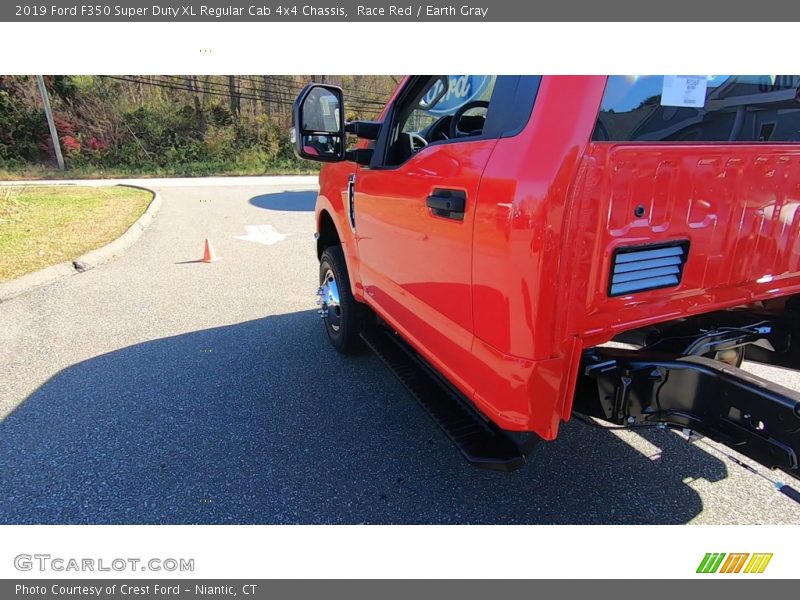 Race Red / Earth Gray 2019 Ford F350 Super Duty XL Regular Cab 4x4 Chassis