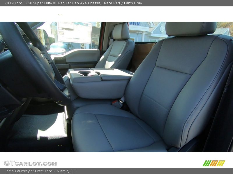 Race Red / Earth Gray 2019 Ford F350 Super Duty XL Regular Cab 4x4 Chassis