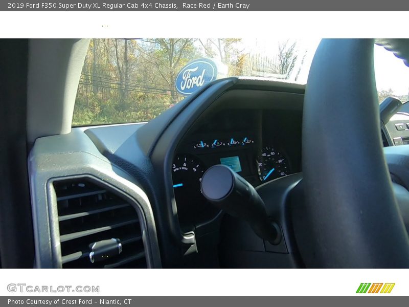 Race Red / Earth Gray 2019 Ford F350 Super Duty XL Regular Cab 4x4 Chassis