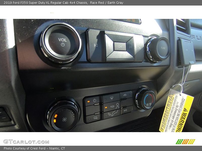 Race Red / Earth Gray 2019 Ford F350 Super Duty XL Regular Cab 4x4 Chassis