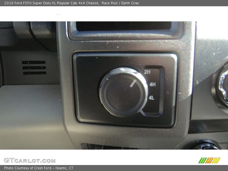 Race Red / Earth Gray 2019 Ford F350 Super Duty XL Regular Cab 4x4 Chassis