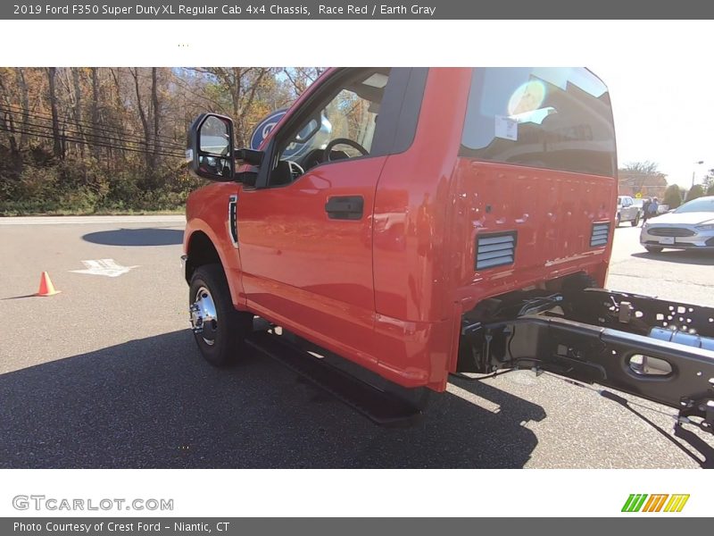 Race Red / Earth Gray 2019 Ford F350 Super Duty XL Regular Cab 4x4 Chassis