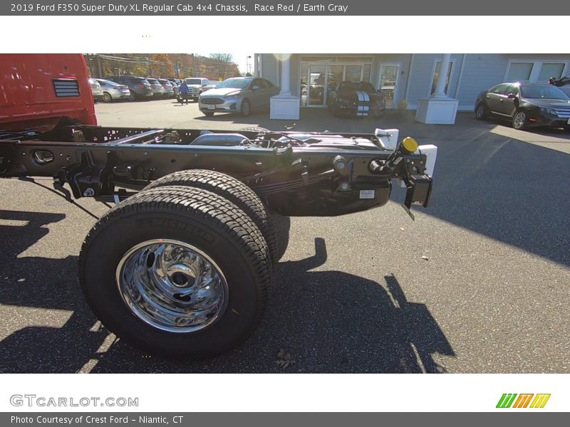 Race Red / Earth Gray 2019 Ford F350 Super Duty XL Regular Cab 4x4 Chassis