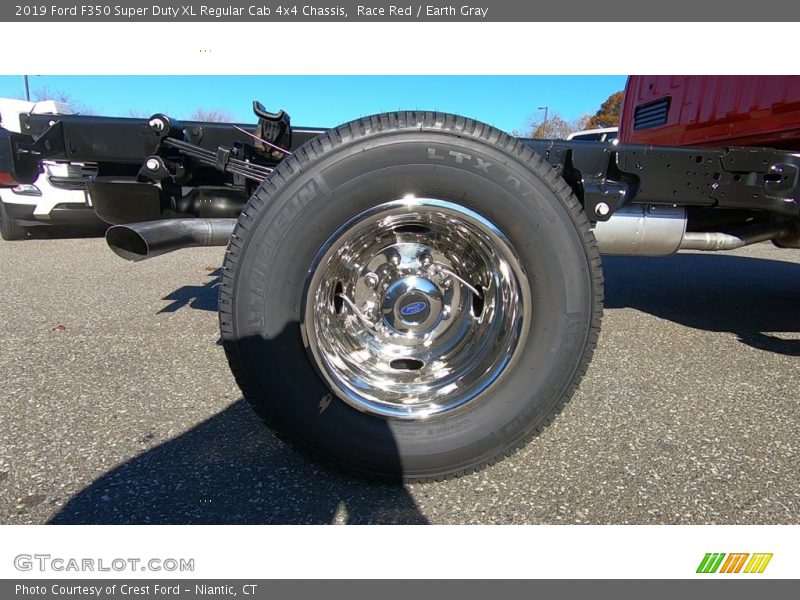Race Red / Earth Gray 2019 Ford F350 Super Duty XL Regular Cab 4x4 Chassis