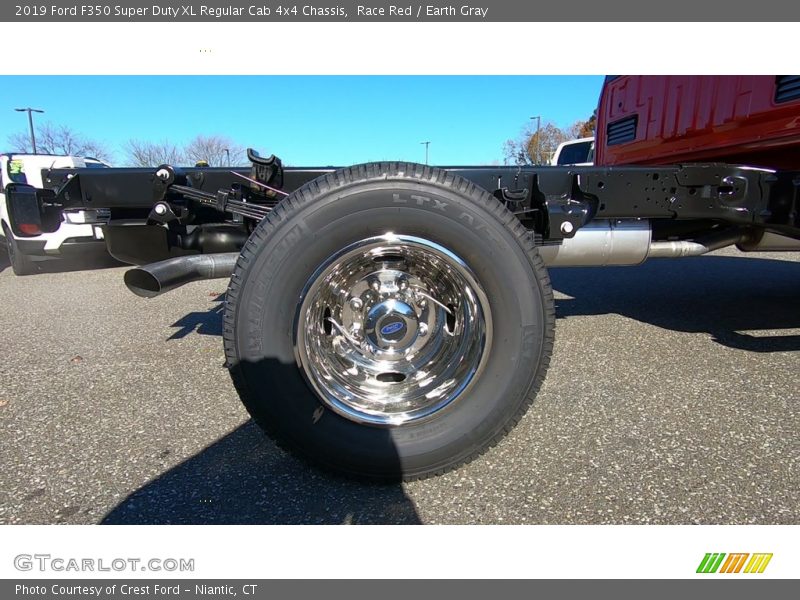 Race Red / Earth Gray 2019 Ford F350 Super Duty XL Regular Cab 4x4 Chassis