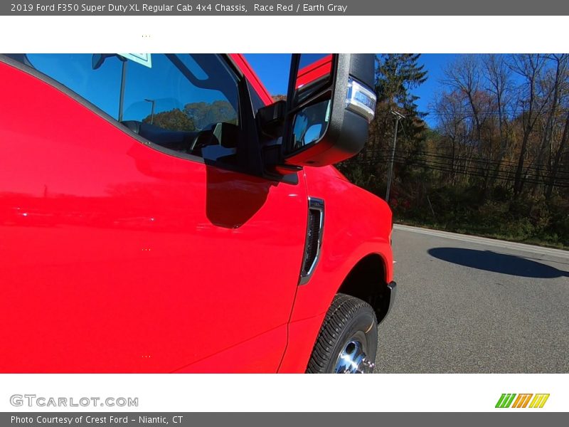 Race Red / Earth Gray 2019 Ford F350 Super Duty XL Regular Cab 4x4 Chassis