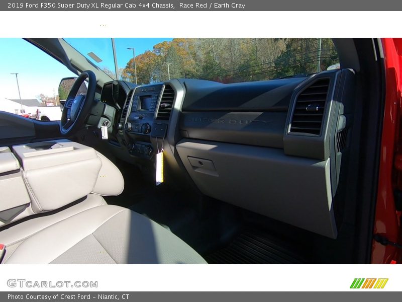 Race Red / Earth Gray 2019 Ford F350 Super Duty XL Regular Cab 4x4 Chassis