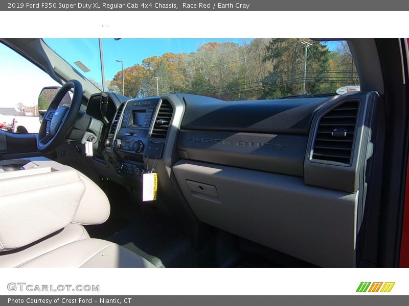 Race Red / Earth Gray 2019 Ford F350 Super Duty XL Regular Cab 4x4 Chassis