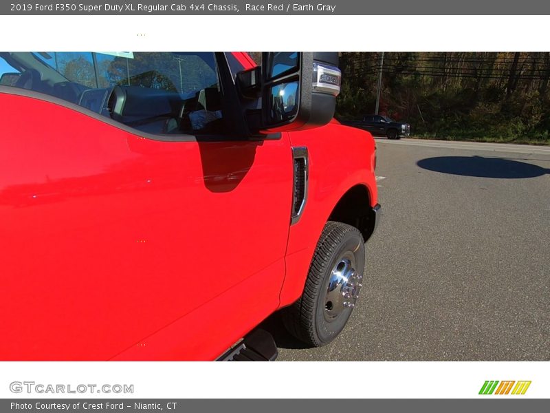Race Red / Earth Gray 2019 Ford F350 Super Duty XL Regular Cab 4x4 Chassis