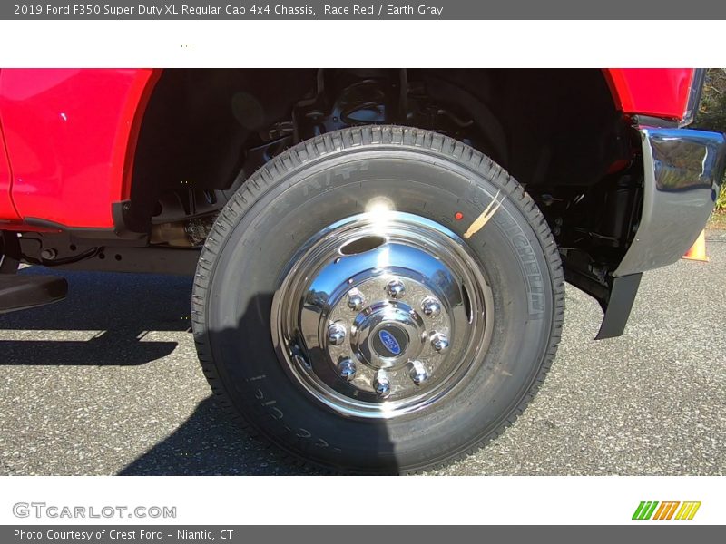 Race Red / Earth Gray 2019 Ford F350 Super Duty XL Regular Cab 4x4 Chassis