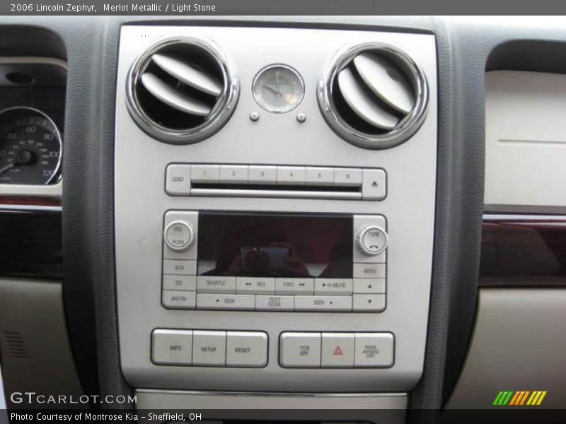Merlot Metallic / Light Stone 2006 Lincoln Zephyr