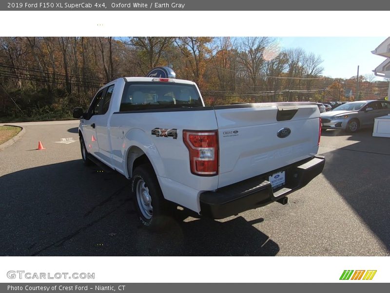 Oxford White / Earth Gray 2019 Ford F150 XL SuperCab 4x4