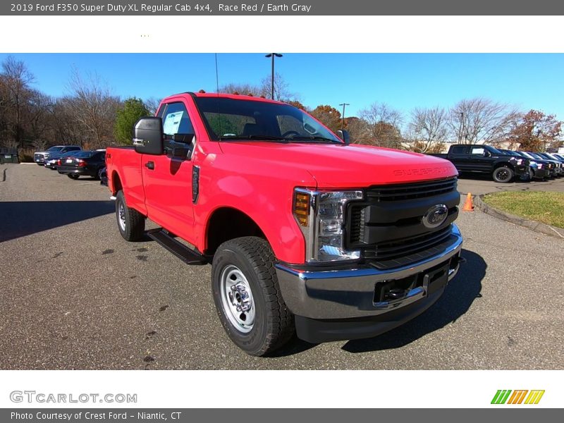 Race Red / Earth Gray 2019 Ford F350 Super Duty XL Regular Cab 4x4