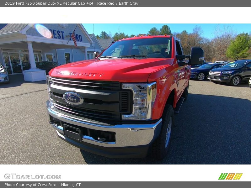 Race Red / Earth Gray 2019 Ford F350 Super Duty XL Regular Cab 4x4