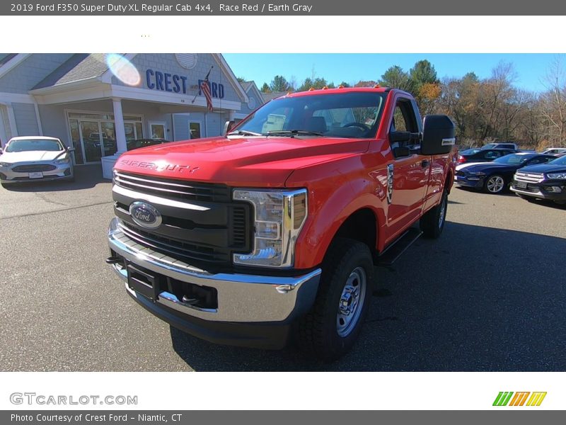 Race Red / Earth Gray 2019 Ford F350 Super Duty XL Regular Cab 4x4