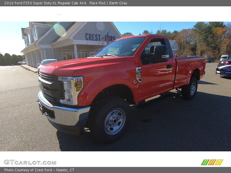 Race Red / Earth Gray 2019 Ford F350 Super Duty XL Regular Cab 4x4