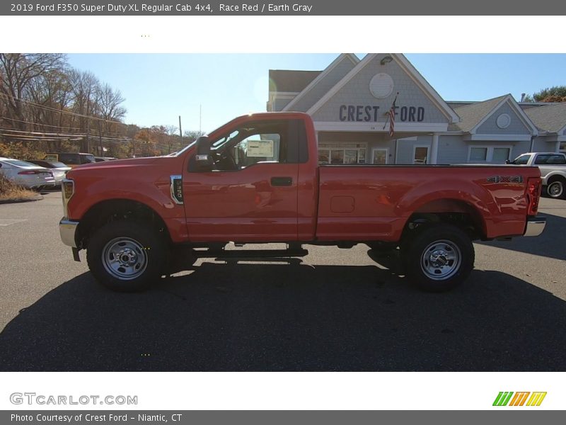 Race Red / Earth Gray 2019 Ford F350 Super Duty XL Regular Cab 4x4