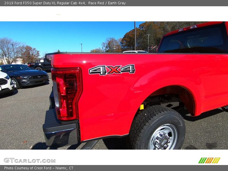 Race Red / Earth Gray 2019 Ford F350 Super Duty XL Regular Cab 4x4