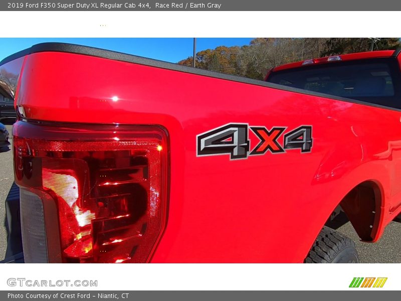 Race Red / Earth Gray 2019 Ford F350 Super Duty XL Regular Cab 4x4