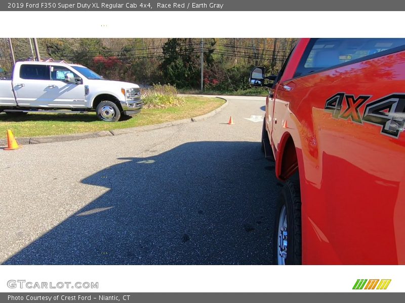 Race Red / Earth Gray 2019 Ford F350 Super Duty XL Regular Cab 4x4