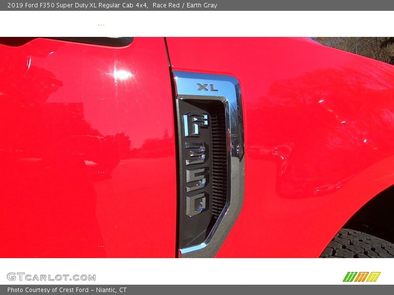 Race Red / Earth Gray 2019 Ford F350 Super Duty XL Regular Cab 4x4