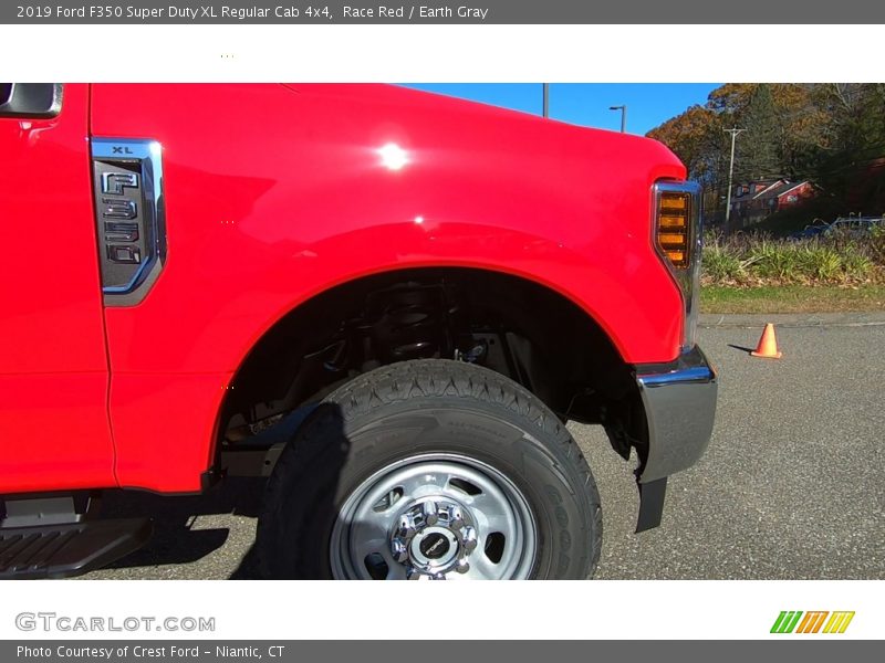 Race Red / Earth Gray 2019 Ford F350 Super Duty XL Regular Cab 4x4