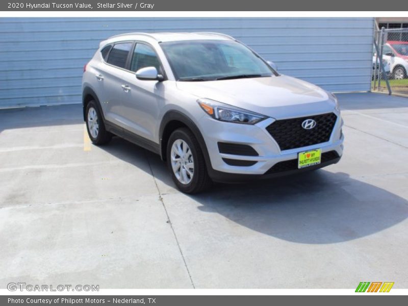Stellar Silver / Gray 2020 Hyundai Tucson Value