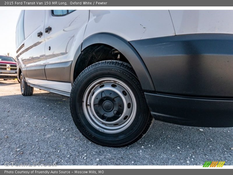 Oxford White / Pewter 2015 Ford Transit Van 150 MR Long