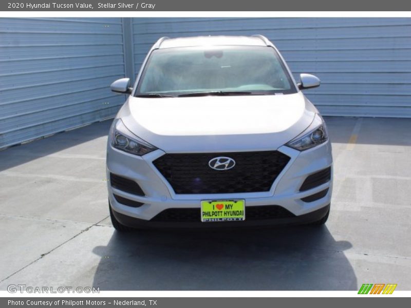 Stellar Silver / Gray 2020 Hyundai Tucson Value