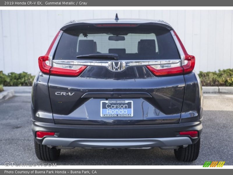 Gunmetal Metallic / Gray 2019 Honda CR-V EX