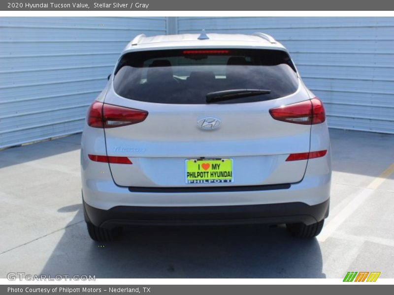 Stellar Silver / Gray 2020 Hyundai Tucson Value