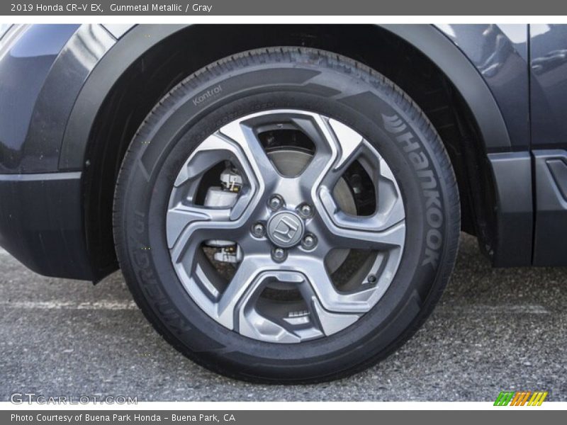 Gunmetal Metallic / Gray 2019 Honda CR-V EX