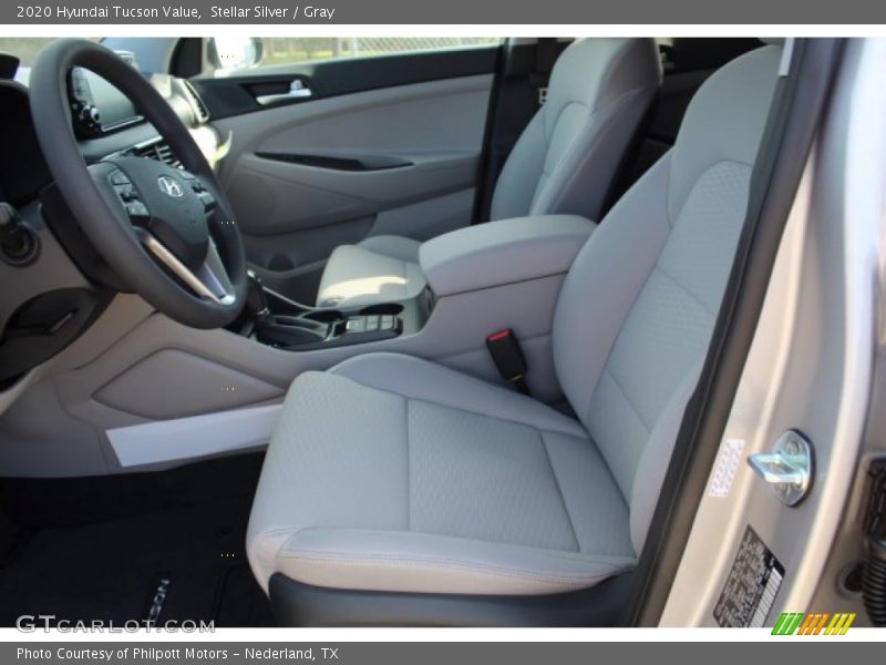 Stellar Silver / Gray 2020 Hyundai Tucson Value