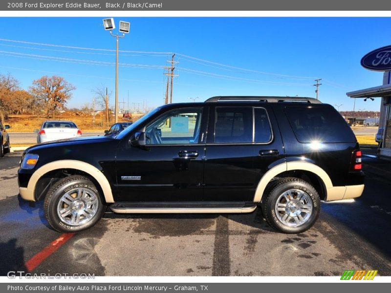 Black / Black/Camel 2008 Ford Explorer Eddie Bauer